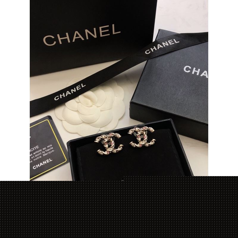 Ch*el earrings